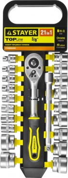 Stayer - Набор торцевых головок 6-24 мм 27752-H21