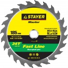 Stayer - Диск пильный 185х20мм 24Т быстрорез 3680-...