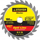 Stayer - Диск пильный 160х20мм 24Т оптимальный рез...