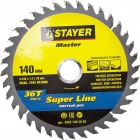 Stayer - Диск пильный 140х20мм 36Т чистый рез 3682...