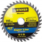 Stayer - Диск пильный 140х20мм 36Т чистый рез 3682...