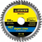 Stayer - Диск пильный 200х32мм 48Т чистый рез 3682...